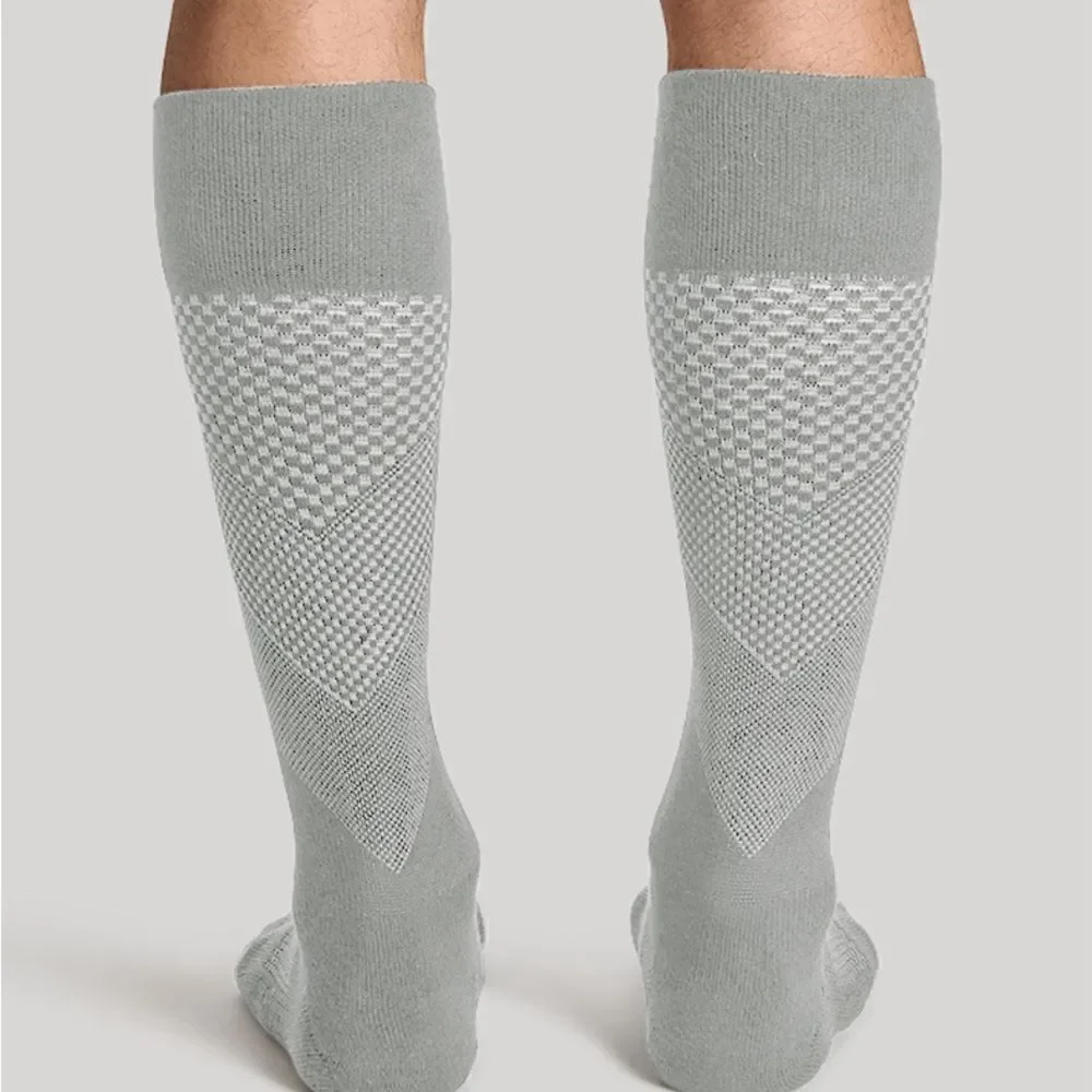NWOP Tommie Copper Men’s Easy On Compression Socks Over The Calf - 2 Pair Large